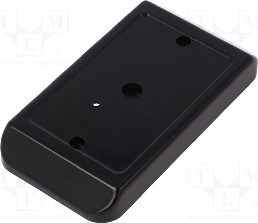 1x Gehäuse: Wbefestigung schwarz KM-89/BK Wgehäuse Y: 141mm X: 68mm Z: 25mm