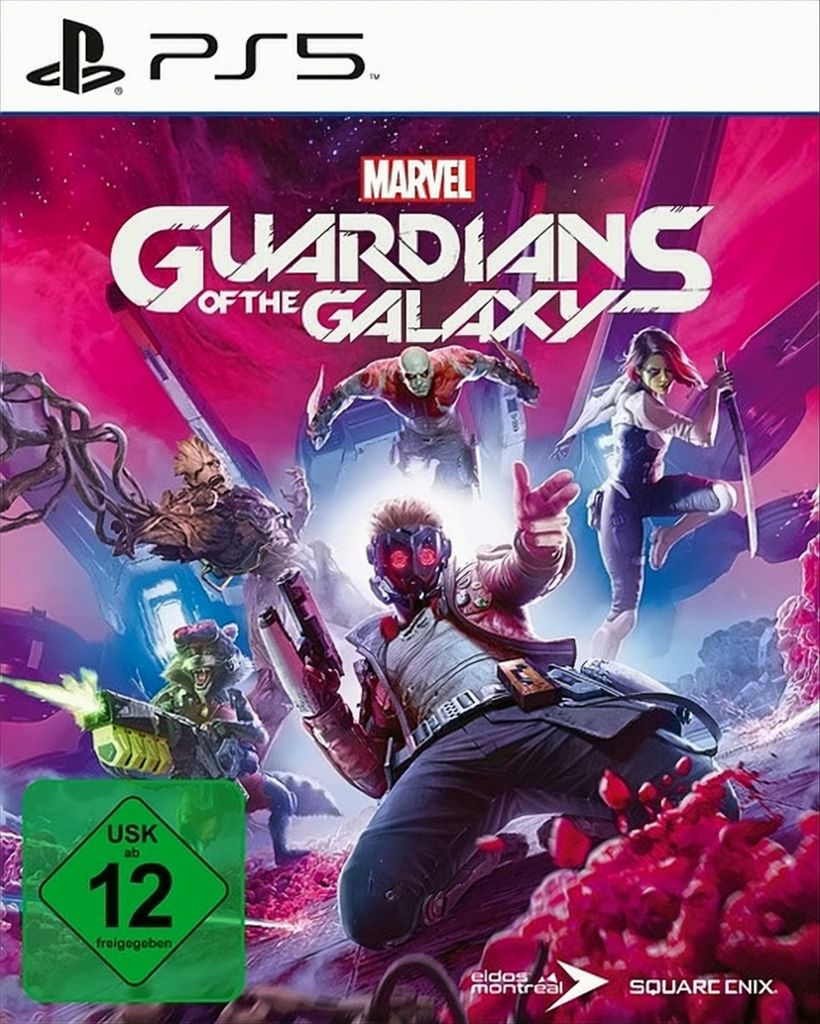 Square Enix Marvel's Guardians PS5-Abenteuer-Spiel ab 12 Produktbild 