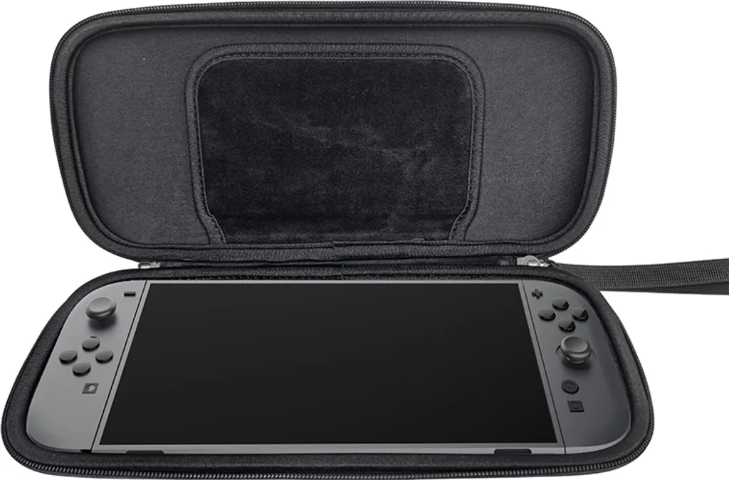 Custodia Switch 2 INF: Protezione Rigida Nera per Viaggi e Trasporto