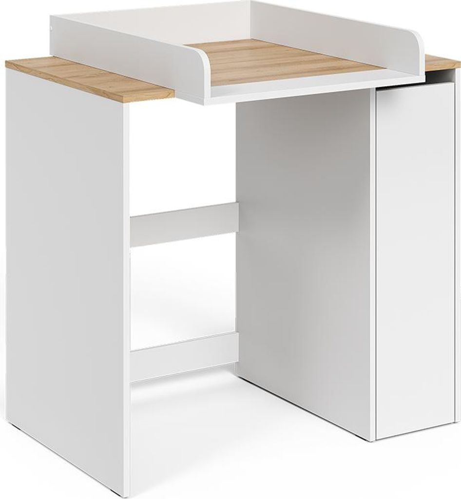 Waschmaschinenschrank Vicco Viktor Weiß/Artisan 93.6 x 88.2 Produktbild 