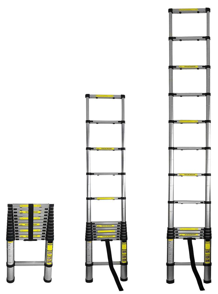 Teleskopleiter, Ausziehbare Leiter bis 2.6 m, Produktbild 