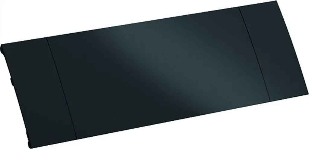 Couvercle de Protection Triple BACHMANN Noir pour Prise Plan de Travail