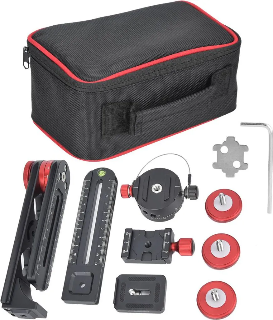 Rotule Panoramique 10kg en Aluminium 720 Degrés pour Nikon et Sony