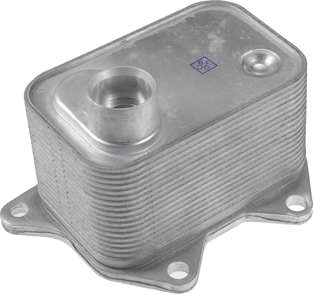 Radiateur d'huile moteur en aluminium argenté pour VW Jetta 2014 à 2021