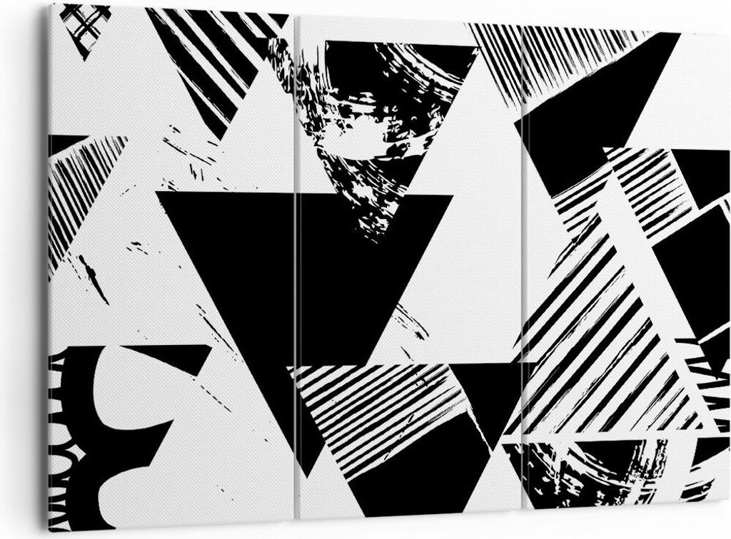 Bild auf Leinwand - Leinwandbild - Abstraktion modern - 165x110cm - Wand Bild - Wanddeko - Leinwanddruck - Bilder - Kunstdruck - Wanddekoration - L...