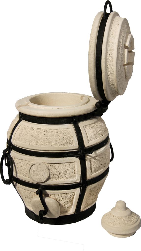Tandoor “Don Sarmat” : Don Sarmat mit Klappdeckel ohne Untergestell Tandoor Variante: Don Sarmat mit Klappdeckel ohne Untergestell