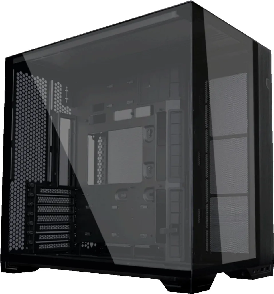 Lian Li O11 Vision Compact Noir - Fini les Câbles Visibles et la Surchauffe