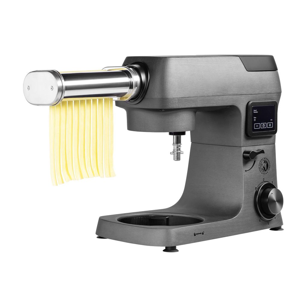 CHEF CUISINE International Pasta Maker Set, nur passend zur CHEF CUISINE Küchenmaschine, 3 Edelstahl Aufsätze, stufenlos einstellbare Stärke