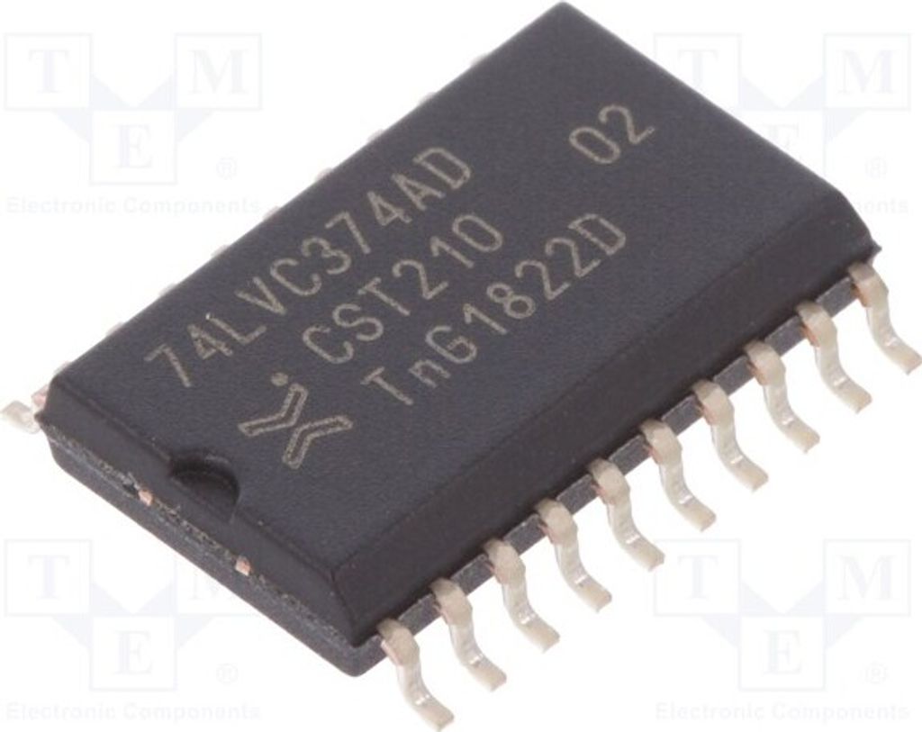 5x SMD 74374AD.112 Fliops Kanäle: 8