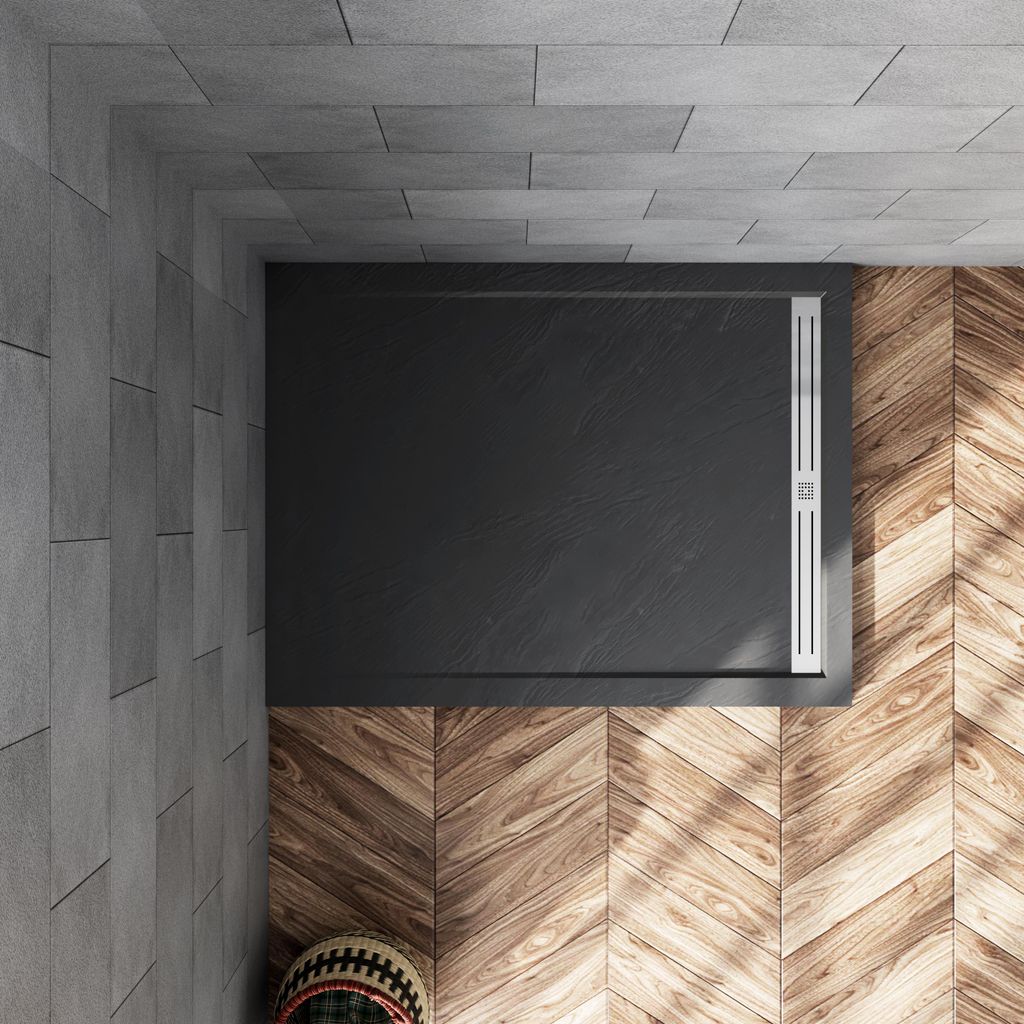 90mm Abfluss Duschtasse Duschwanne Duschtasse aus Kunststein