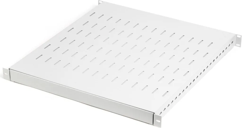 Tablette Perforée Digitus TN-19-5/9-1U-W-GY Haute Résistance en Acier