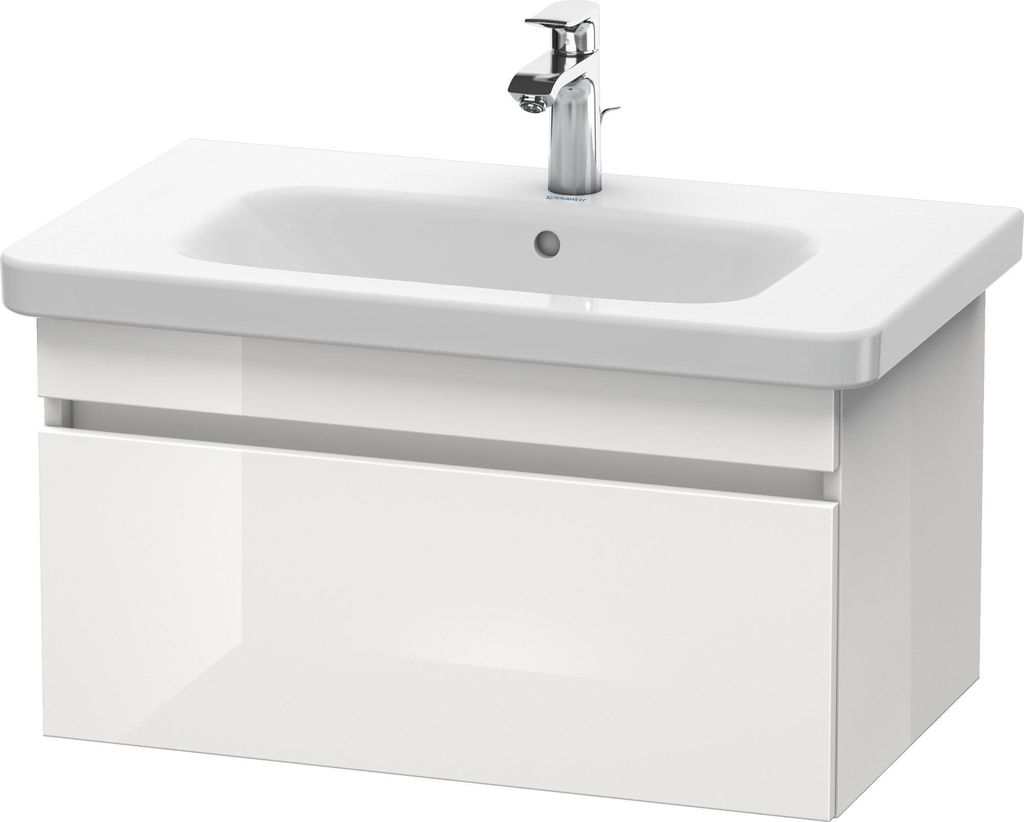 Duravit Waschtischunterbau DURASTYLE 448 x 730 x 398 mm taupe/weiß matt