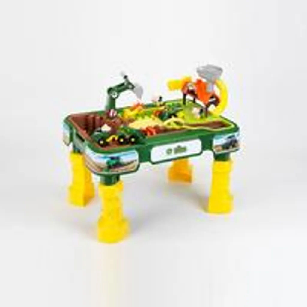 Table de jeu John Deere Farm 2-en-1 avec accessoires de ferme - 2