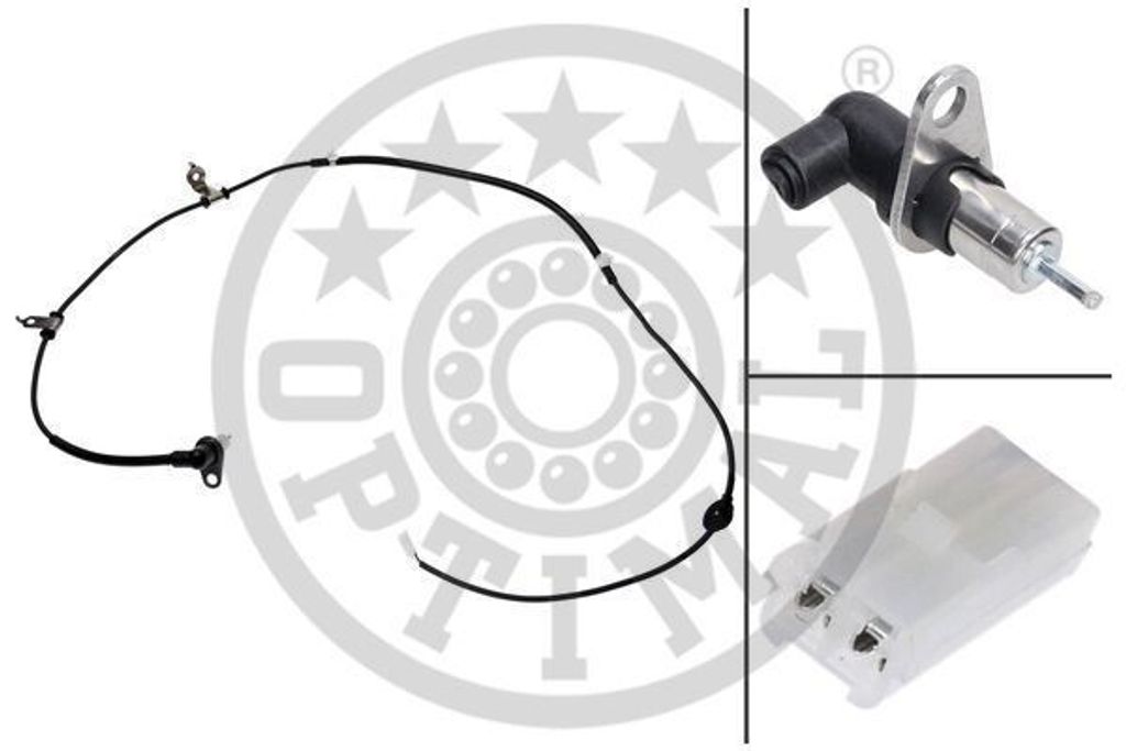 OPTIMAL ABS Sensor Raddrehzahl Hinten für SUZUKI LIANA Schrägheck 06-S459