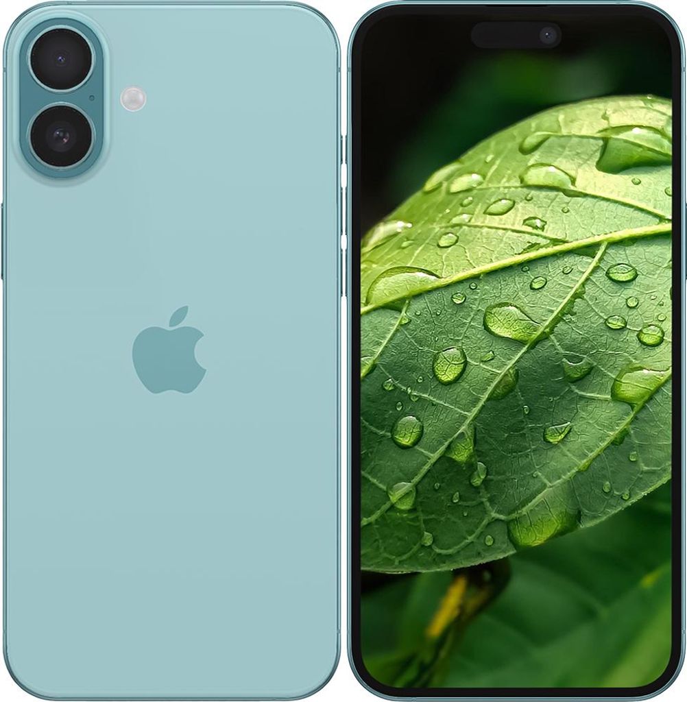 Apple iPhone 16 Plus 256GB blaugrün Produktbild 