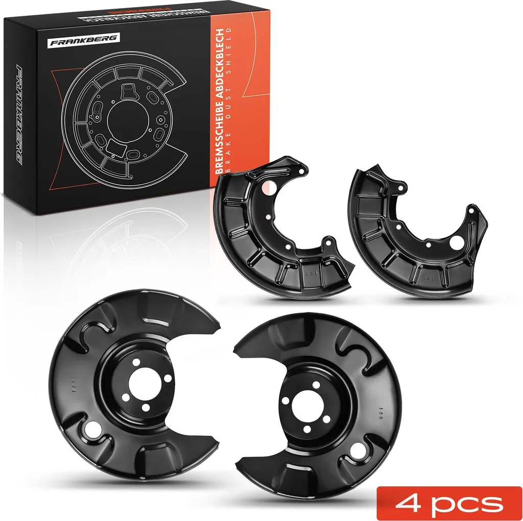 Stop Rouille : Kit 4 Flasques de Frein Avant Arrière pour VW Golf 2 Jetta 2