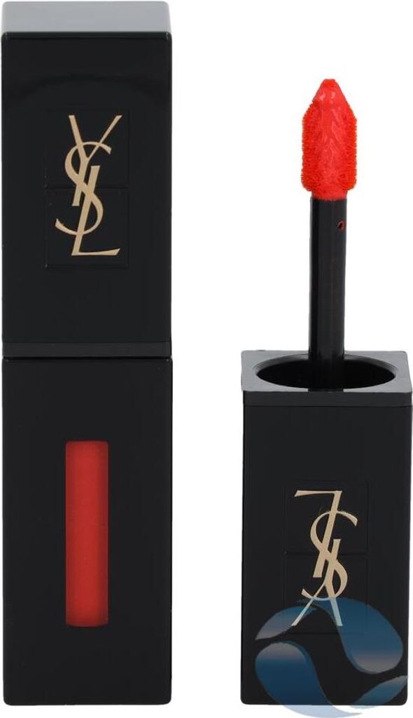Yves Saint Laurent Vernis A Levres Vinyl Cream Lip Stain 406 Orange Electro 0.18 Ounce