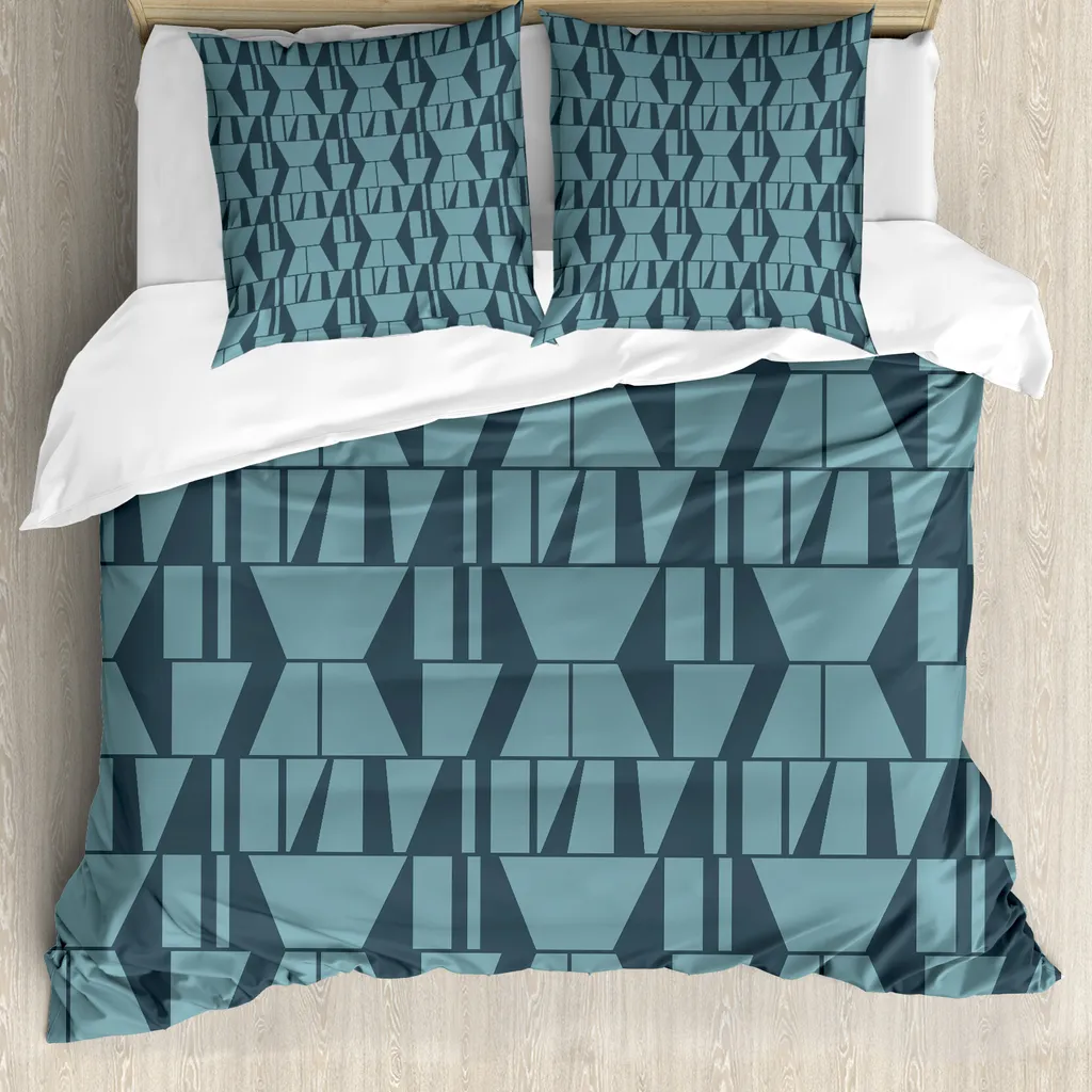 ABAKUHAUS Copripiumino Verde 200x200 Antiacaro | Offerta Biancheria Letto