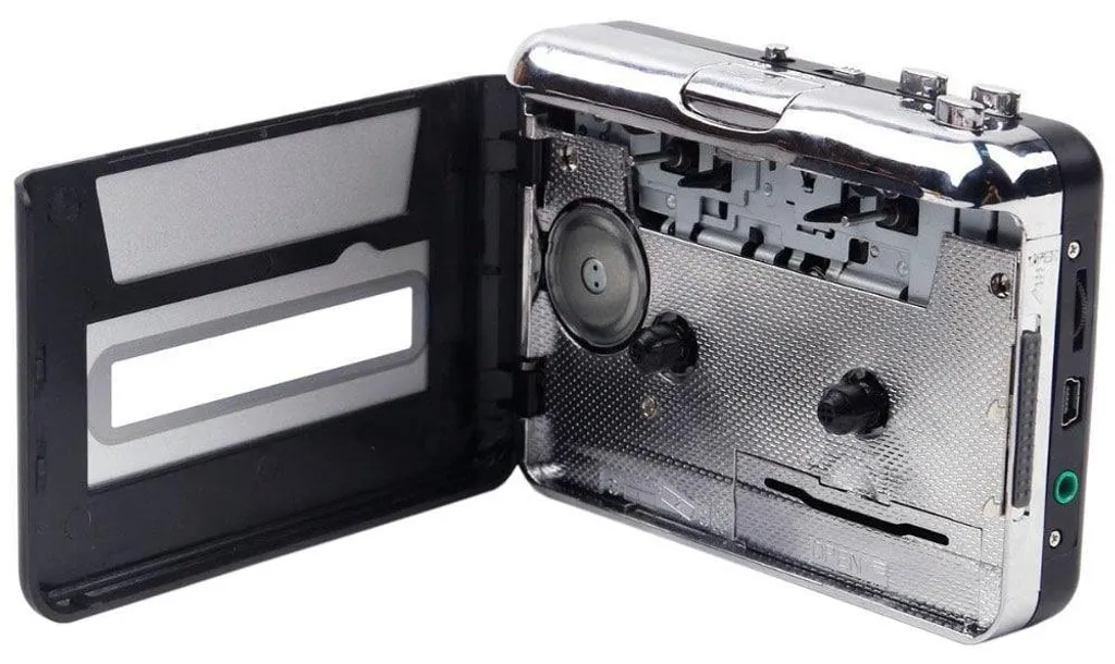 Convertisseur de cassettes en MP3 USB avec logiciel d'édition audio PC