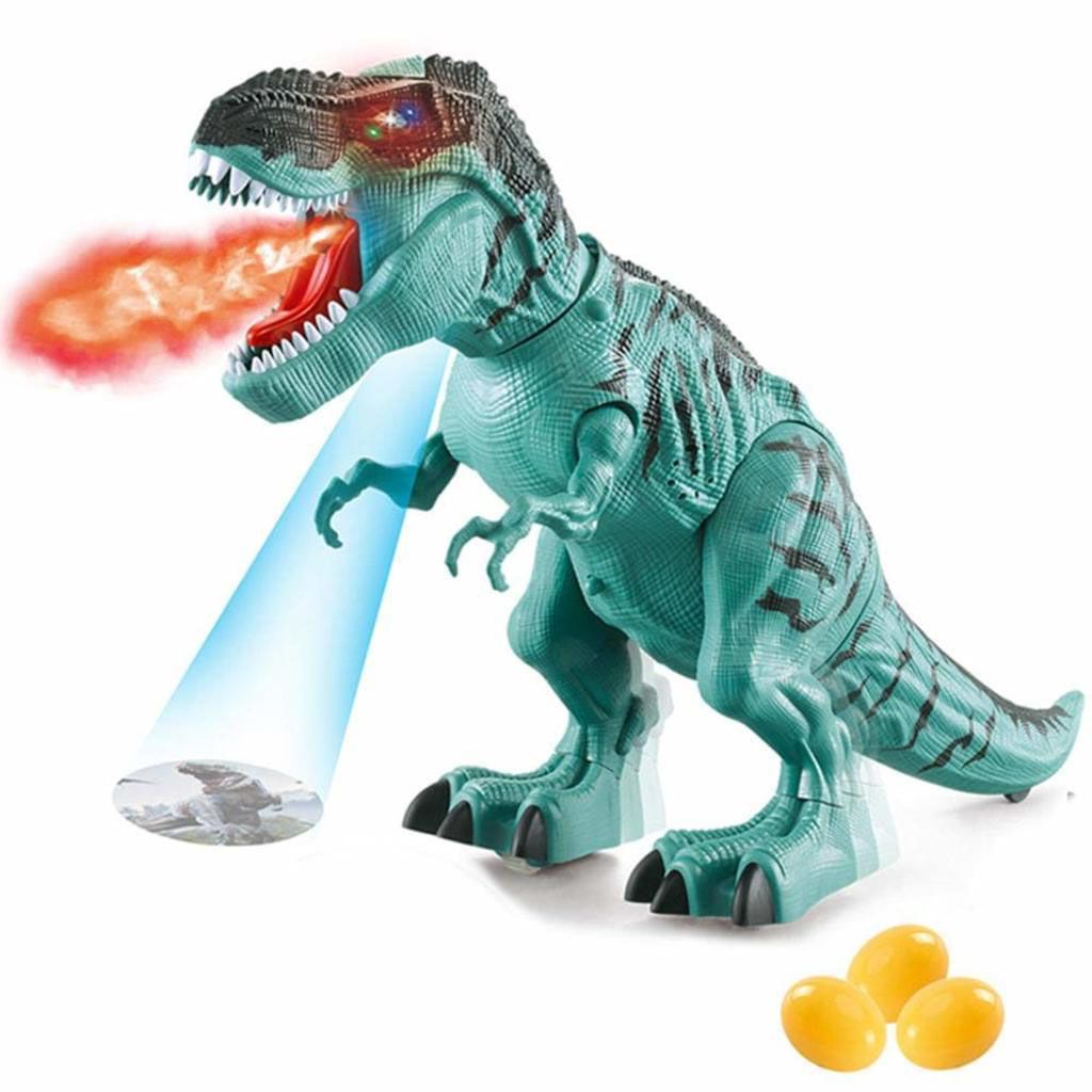Ferngesteuert Tyrannosaurus Dinosaurier Wandern Sound Licht RC Spielzeug 