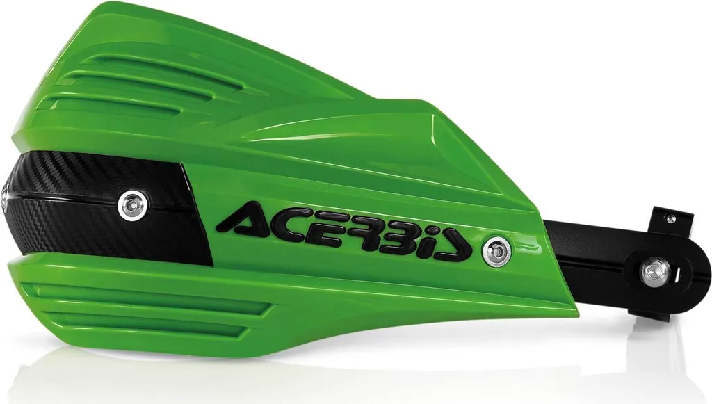 Protection mains moto enduro Acerbis X-Factor vert pour guidon pro