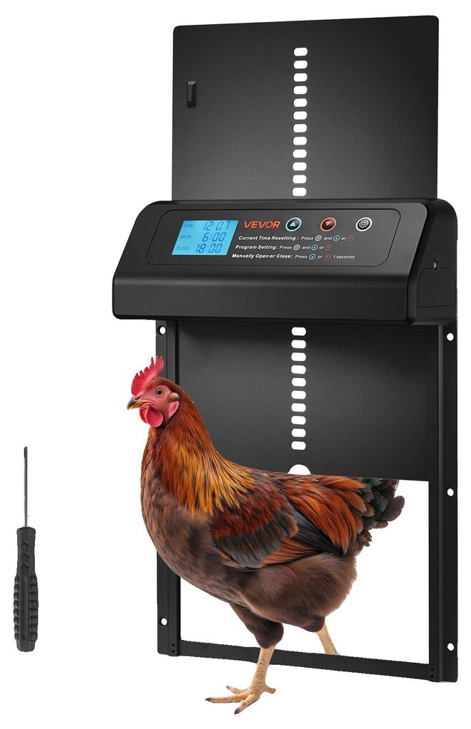 VEVOR Porte automatique pour poulailler, Porte pour Image du produit 