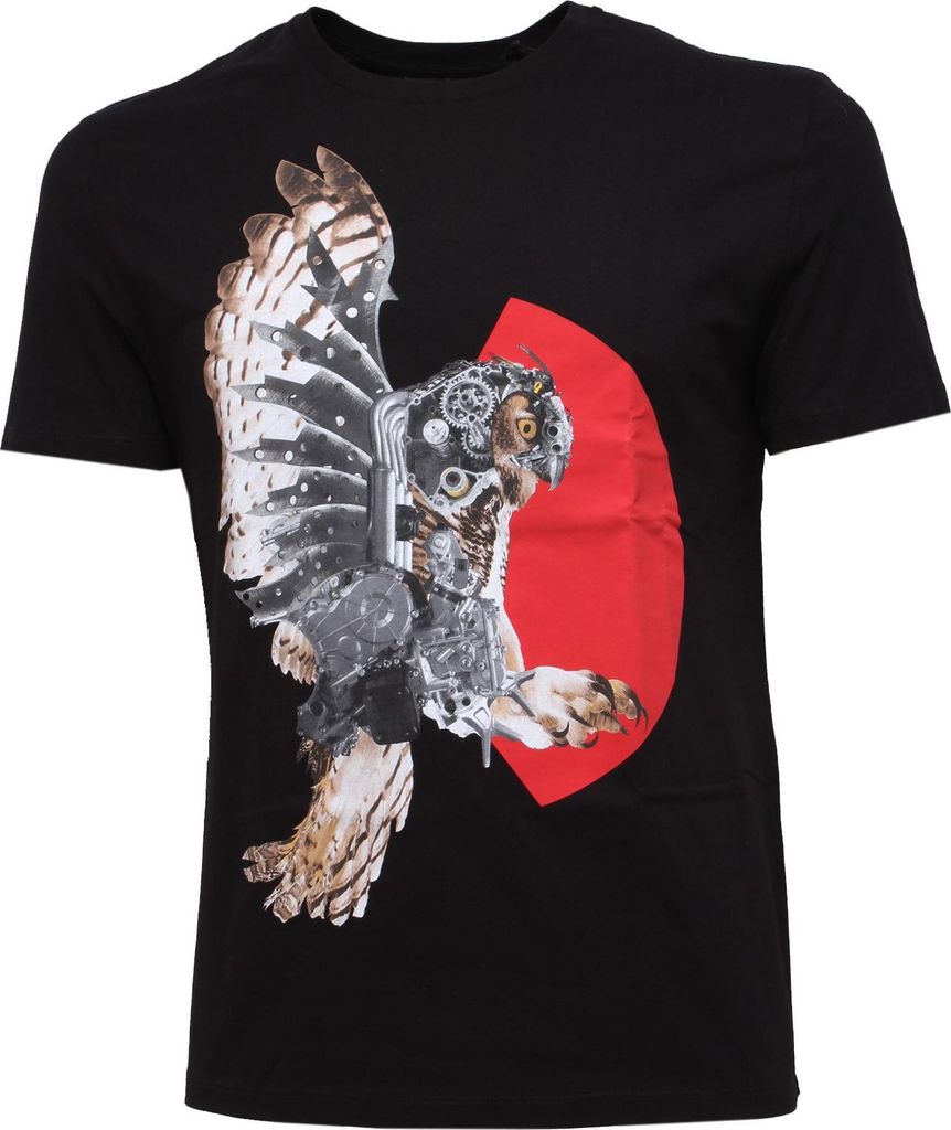 6115Y Herren NEIL BARRETT SLIM FIT T-shirt schwarz