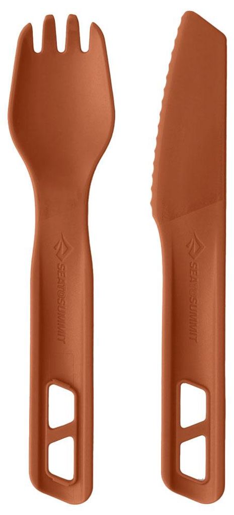 Horizon Cutlery Set 2-teilig rot 2-teilig - Farbe bombay