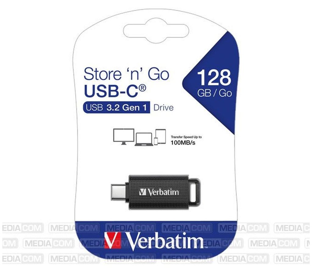 Verbatim Store 'n' Go, 128 GB, USB Typ-C, 3.2 Gen 1 (3.1 Produktbild 