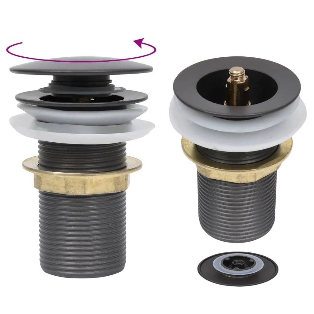 Set Lavabo in Vetro Temperato Trasparente con Rubinetto e Piletta - 9
