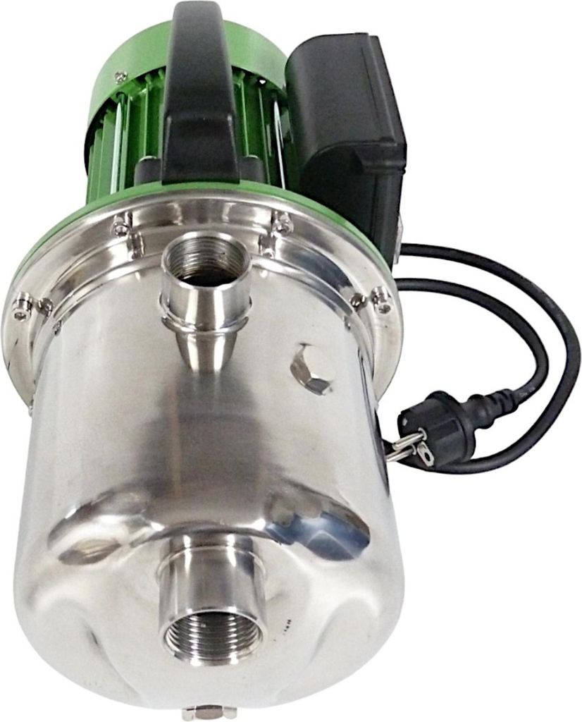 CHM GmbH Gartenpumpe Edelstahl 1300 Watt 5,5 Bar 5400 L/h Jet Pumpe