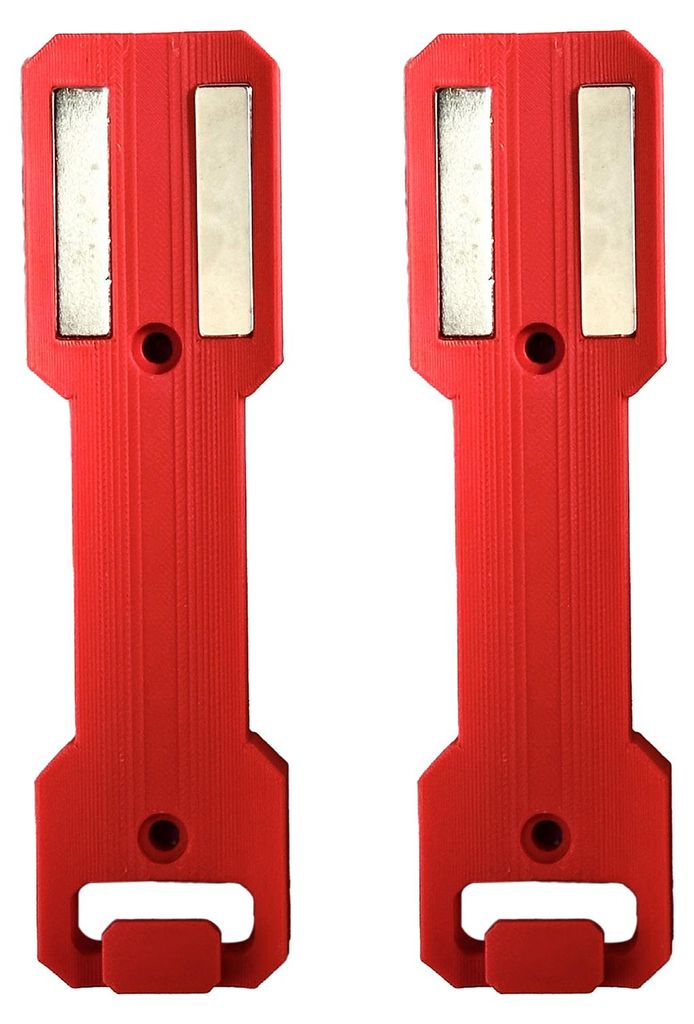 1/2 Stück Magnetische Aufbewahrungshalterung, leichter 3D-gedruckter PLA-Kunststoff-Sprühdosenhalter mit rutschfestem Design, für Heimwerkerwerk...