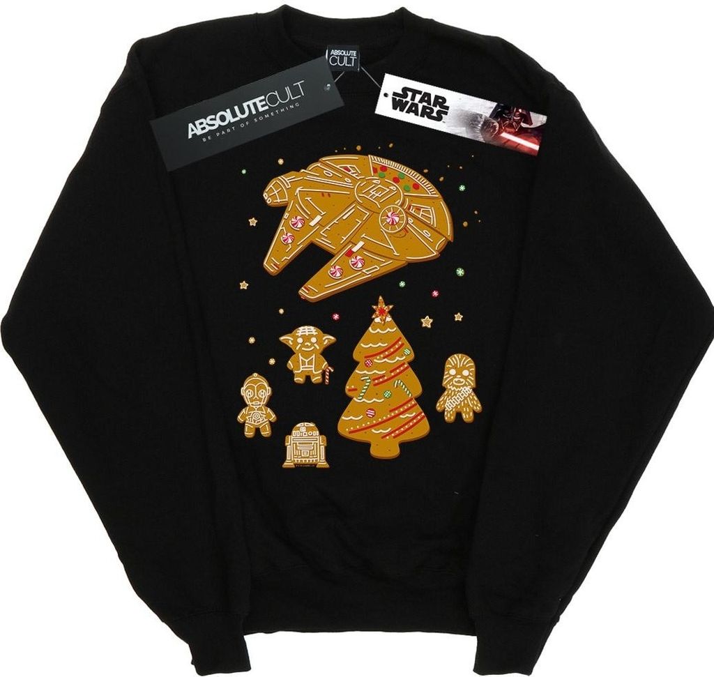 Star Wars - "Gingerbread Rebels" Sweatshirt für Herren BI45908 (XXL) (Schwarz)