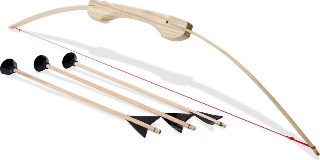 BestSaller 1267 Reise-Bogen Esche +3 Pfeile ca. 80 cm, Produktbild 