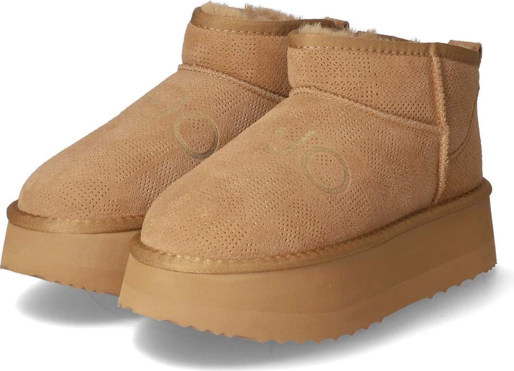 LiuJo Damen Winterstiefeletten/ Ankle Boot JANE 01 Braun Rauleder Größe: 38