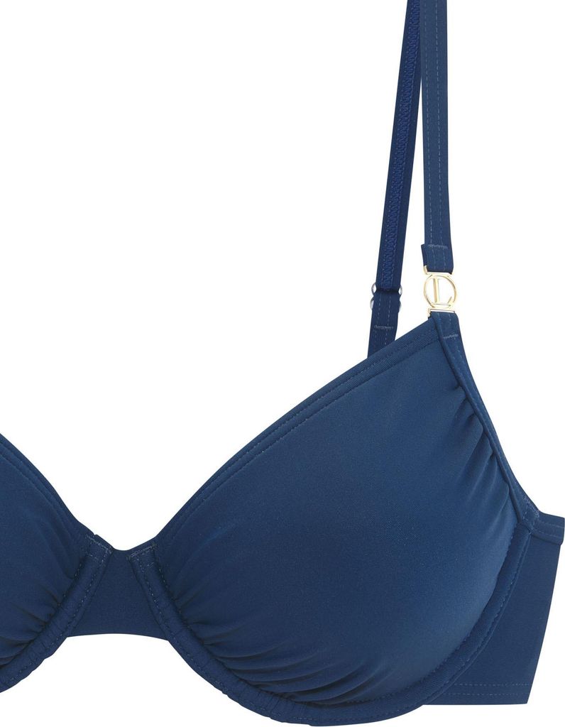 LASCANA Bügel-Bikini-Top marine Größe 38 Cup B