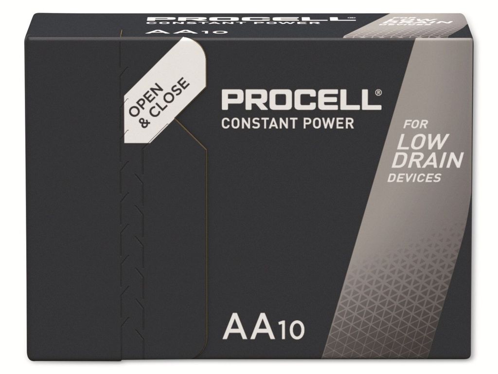 Alkalické batérie Duracell, Mignon, AA, LR06, 1,5 V Procell Obrázok produktu 