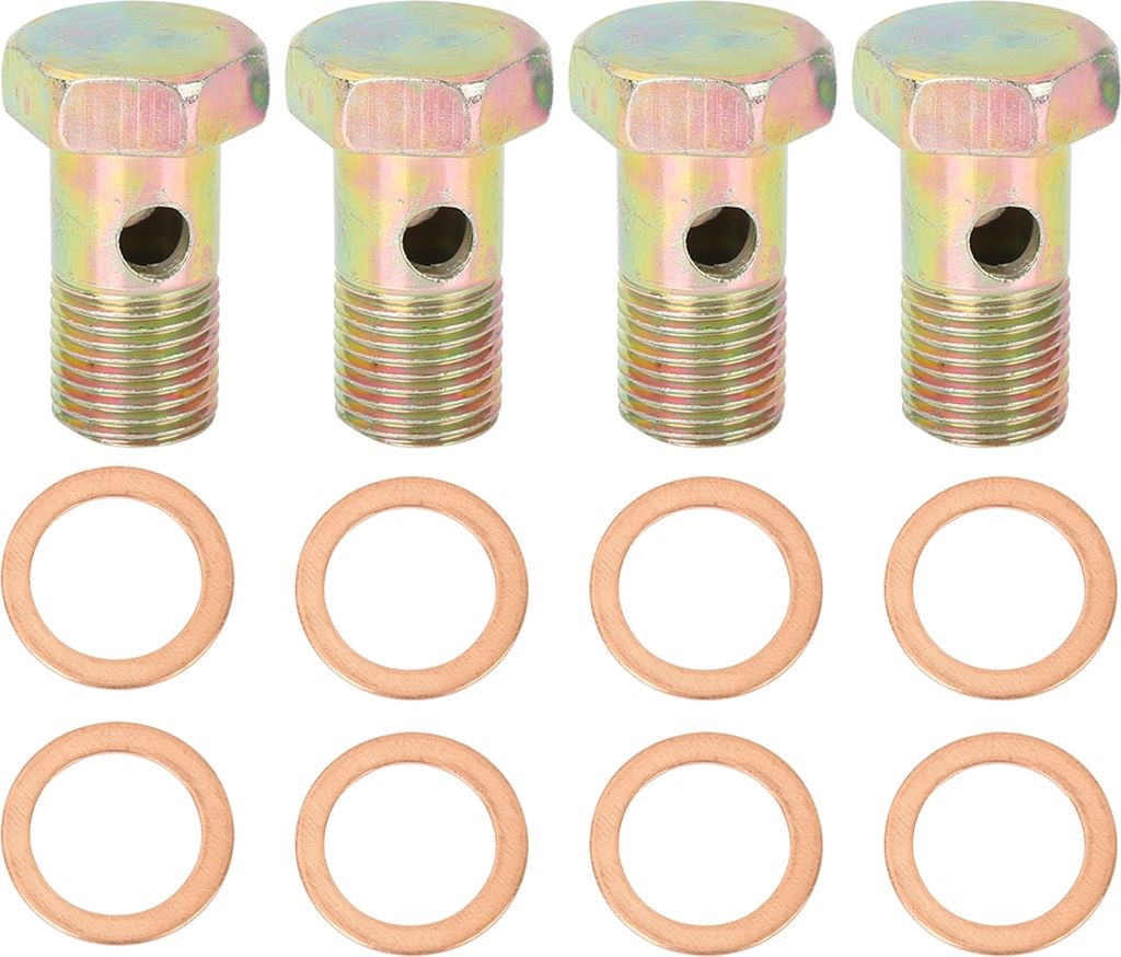 4 Set metrisch Gewinde Hohlschrauben Bremszubehör Adapter M16x1,5mm