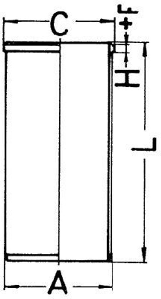 Zylinderlaufbuchse KOLBENSCHMIDT 89909110