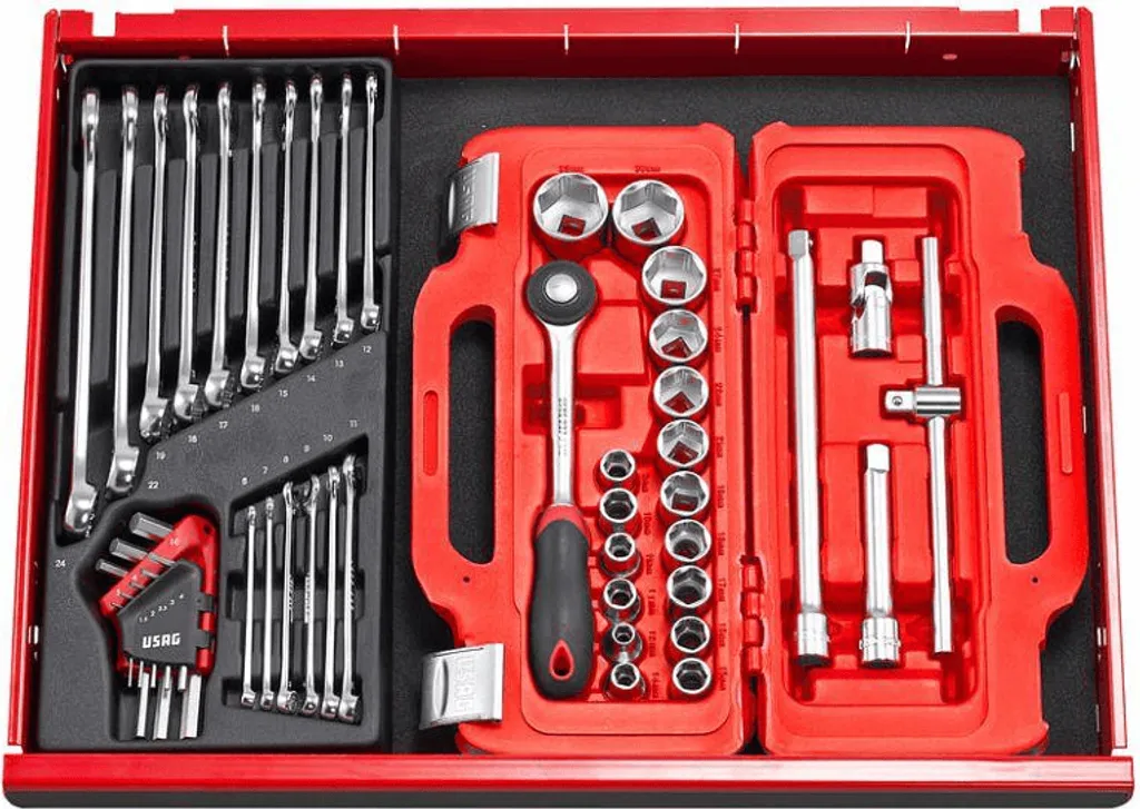 Coffret Hexagonal Modulaire USAG U06010003 en Acier Haute Qualité - 3