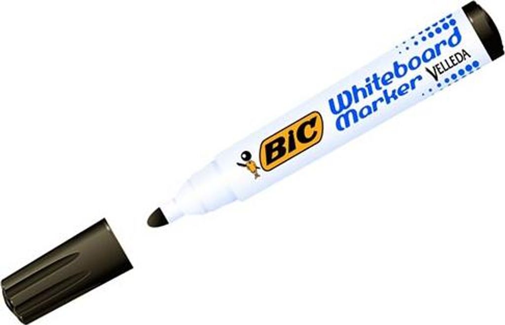 BIC Whiteboard-marker Velleda 1701 ECOlutions, zwart Productafbeelding 
