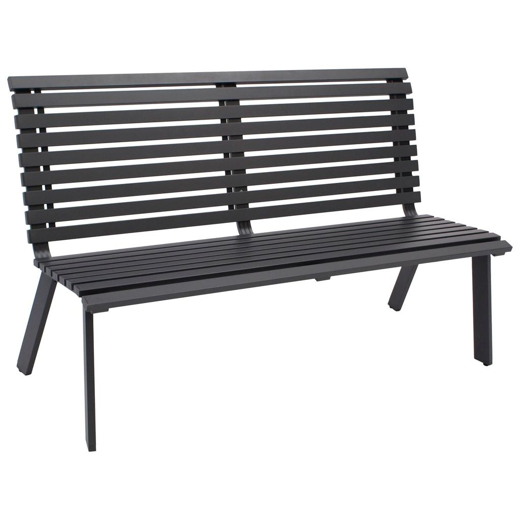 DEGAMO Gartenbank Parkbank Alubank KONSTANZ 3-sitzer 140cm, Produktbild 