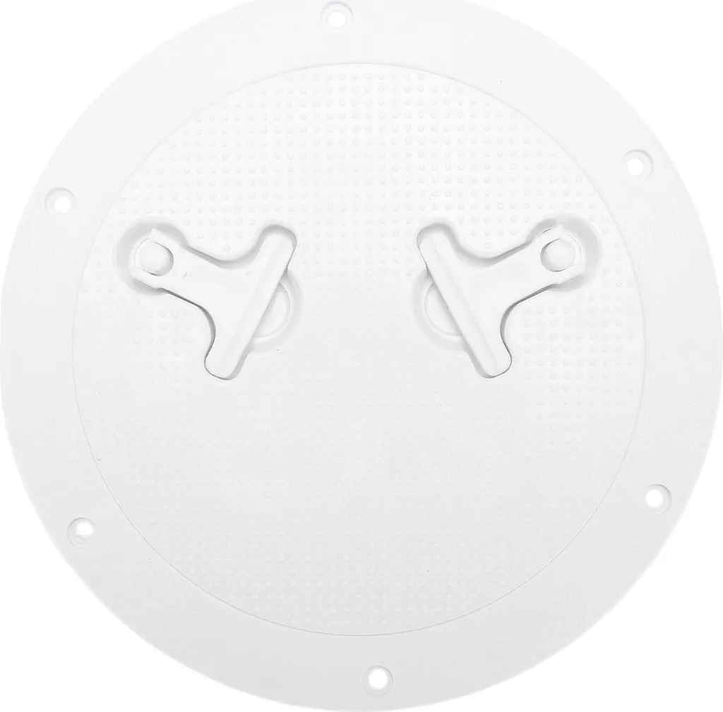 Trappe ronde 9 pouces amovible en ABS blanc haute qualité pour VASP