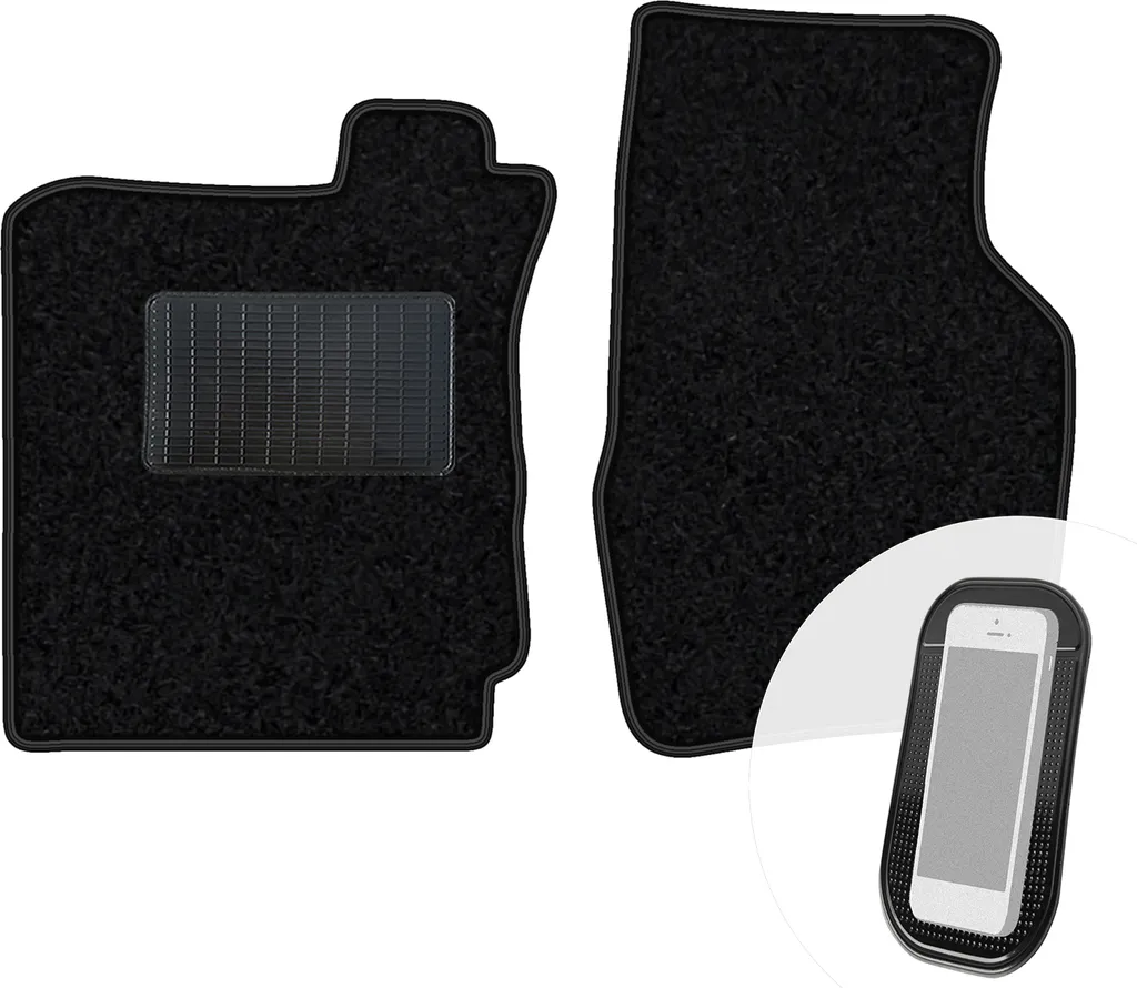 Tappetini Dodge RAM IV 2008-2010 Velours Moto-Moltico: Set 2 Pezzi