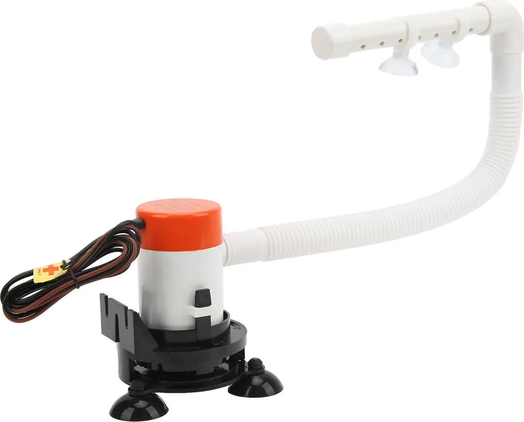 Aérateur 12V anti-stress pour poisson 350GPH pompe de vivier mobile