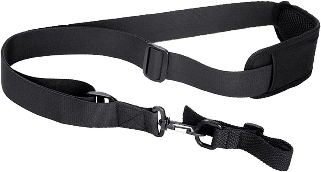 Set mit 2 Schultergurten für Kettensägen, Jormfte, Nylon, 120 x 5 cm, Schwarz
