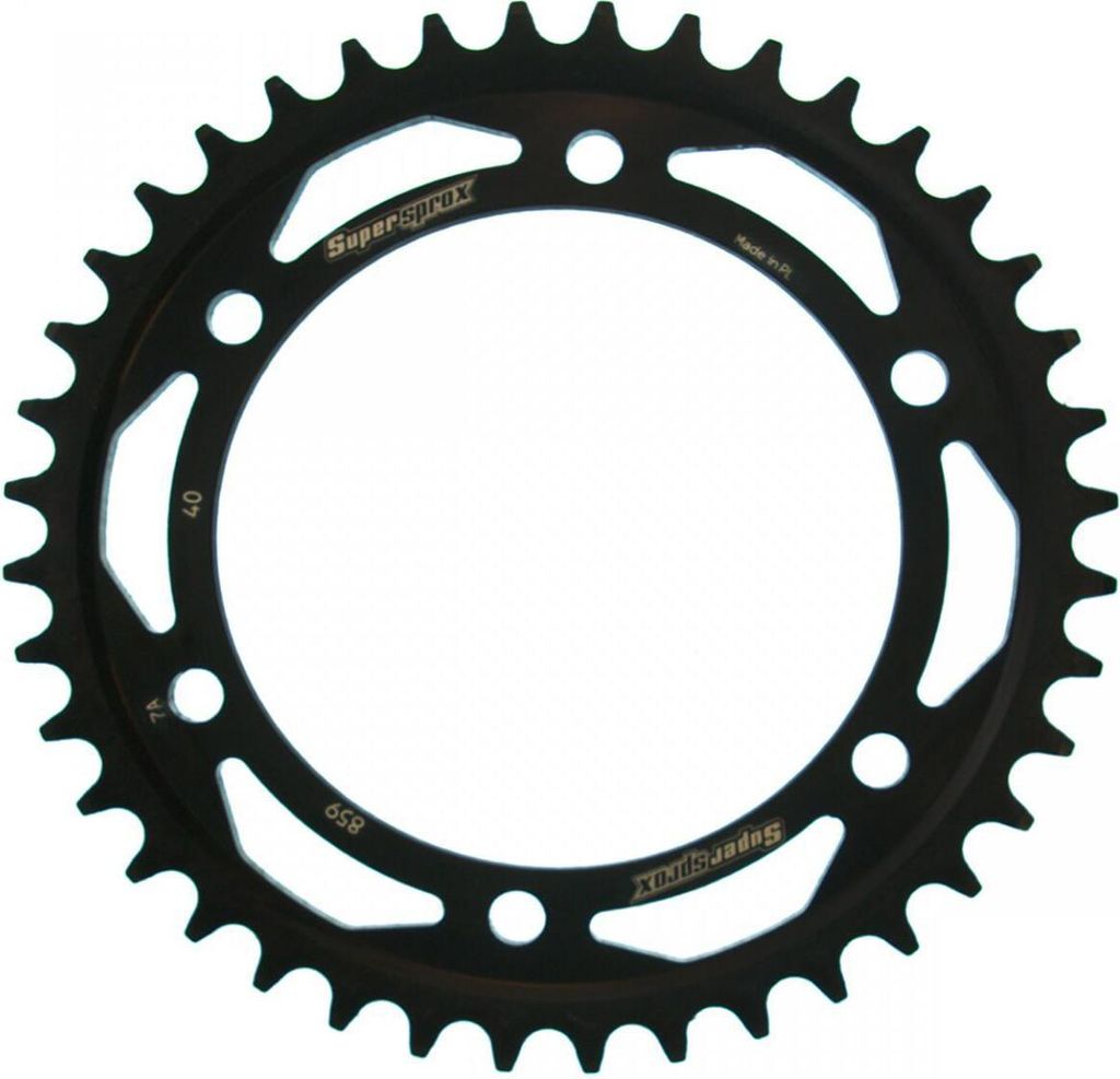 Stahl-Kettenrad Supersprox 530 - 40Z (schwarz) Produktbild 