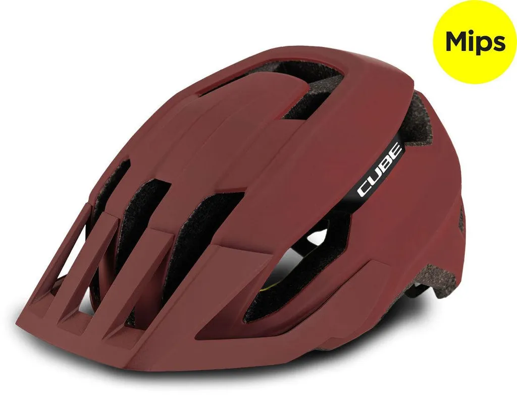 Casque VTT Enduro Cube Stray avec Visière et Système de Ventilation Flux