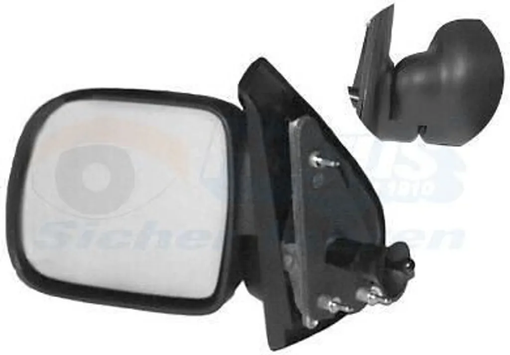 Rétroviseur gauche VAN WEZEL 4310803 pour Renault Kangoo KC0/1 plat
