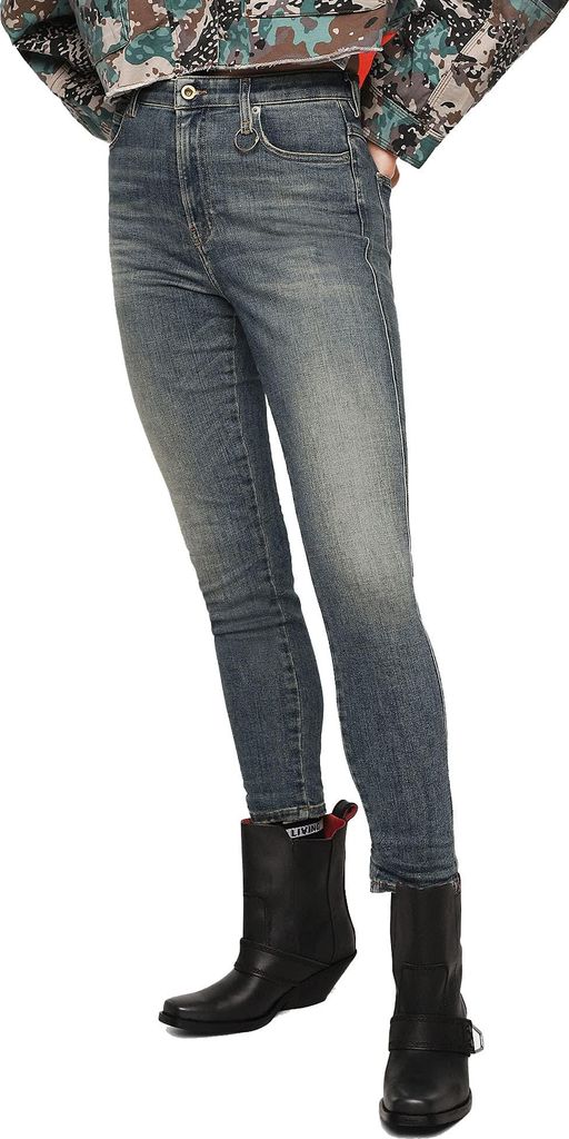 Diesel Babhila-High 086AU Damen Jeans Skinny Slim
